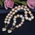 Baroque Pearl Jewelry Sets with Necklace and Bracelet